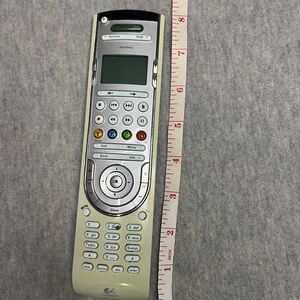 Logitech Harmony Remote in Silver and Cream